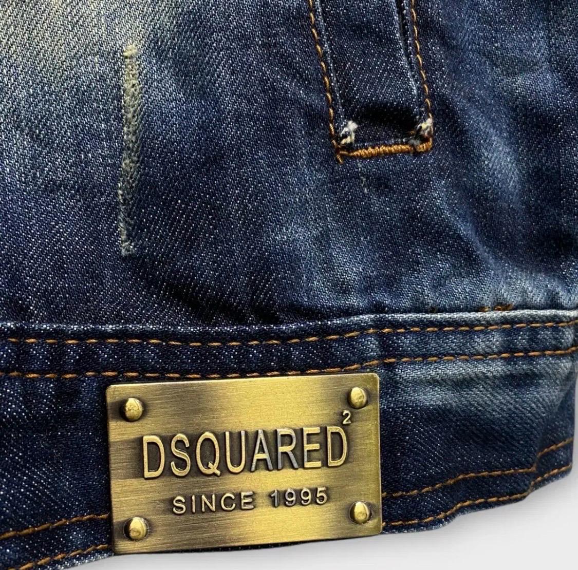 디스퀘어드 워시드 [DSQUARED] 데님자켓 L 6