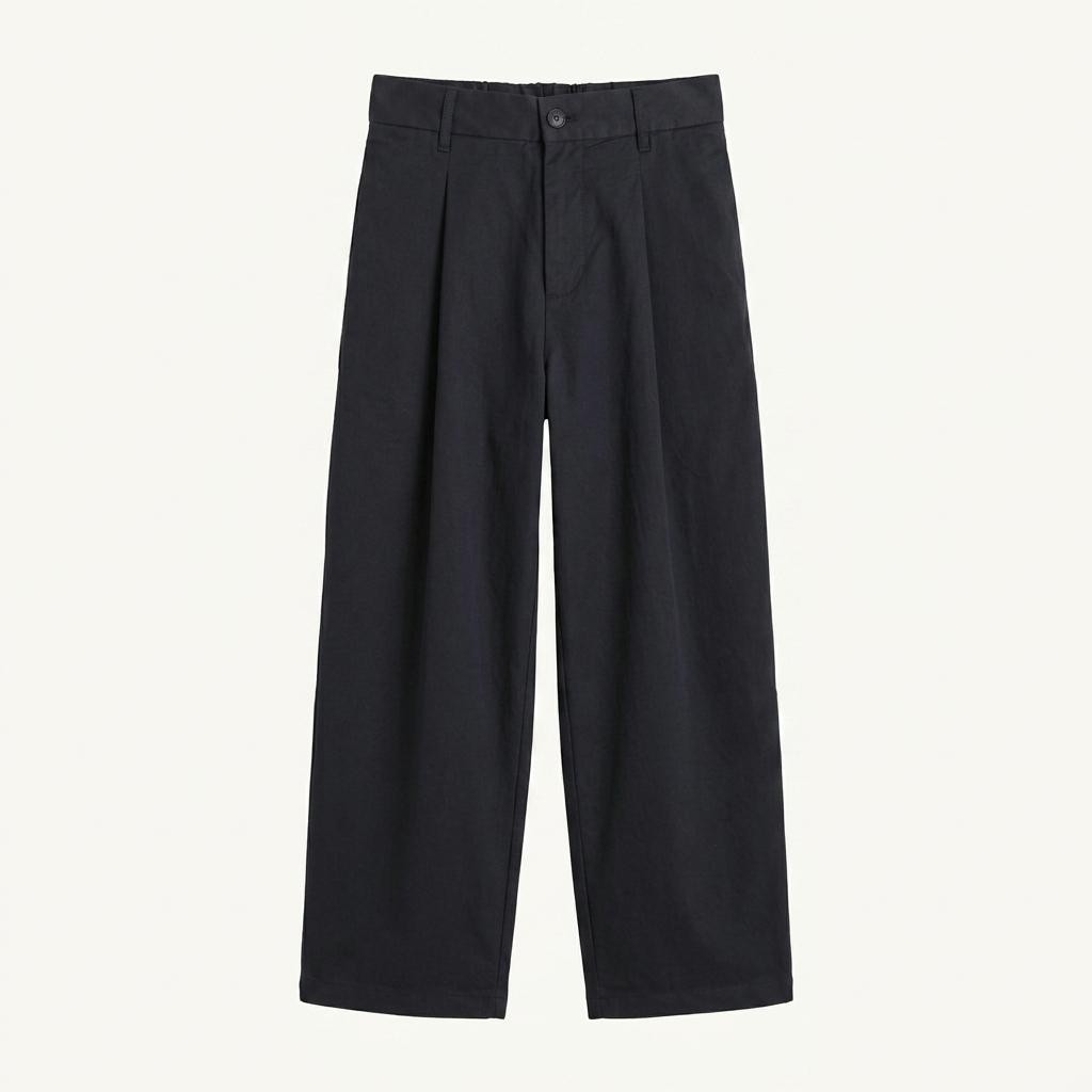 MUJI 네이비 슬랙스 1