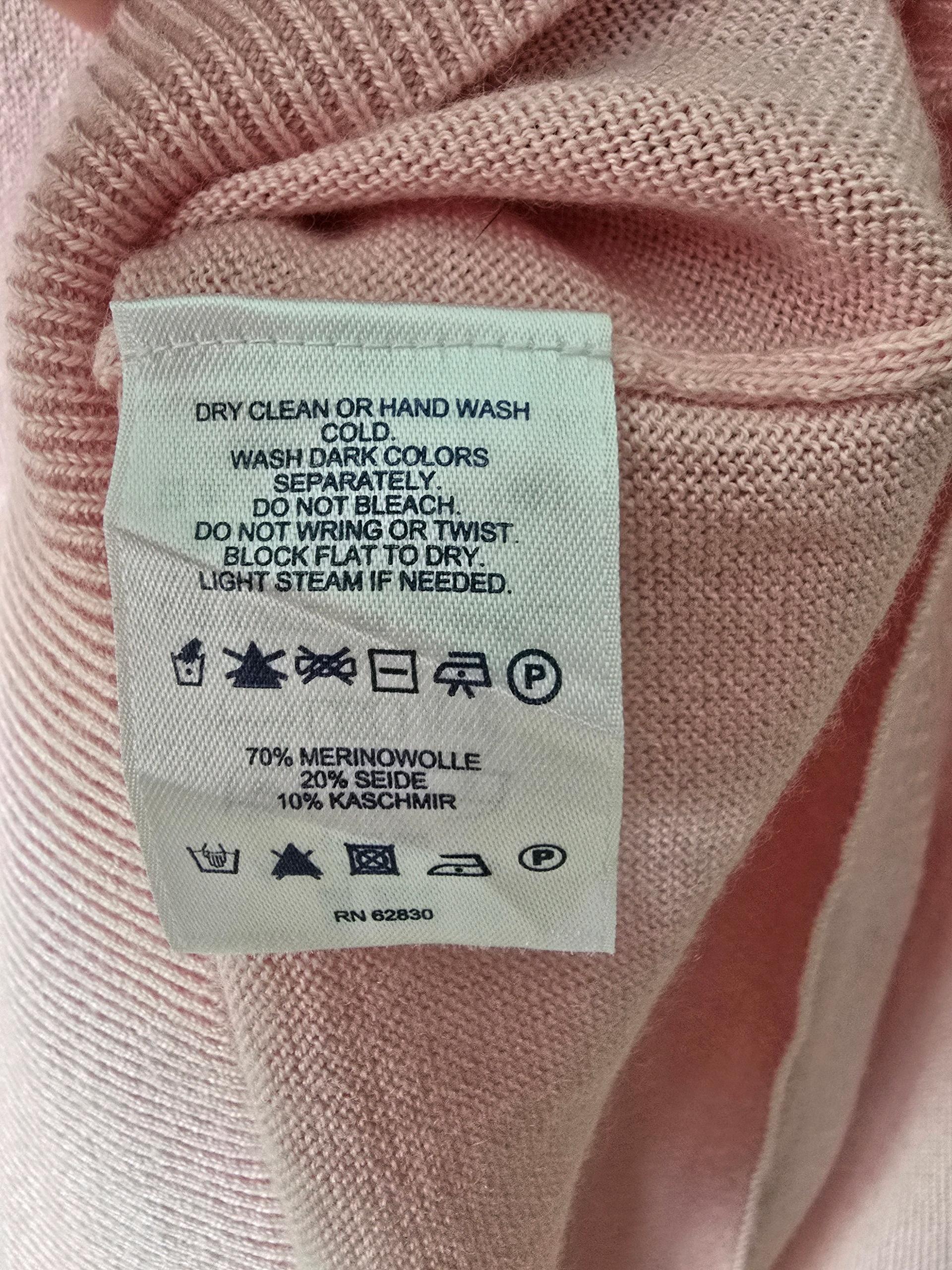 LANDS' END 메리노울·실크 캐시미어 혼방 V넥 니트 6