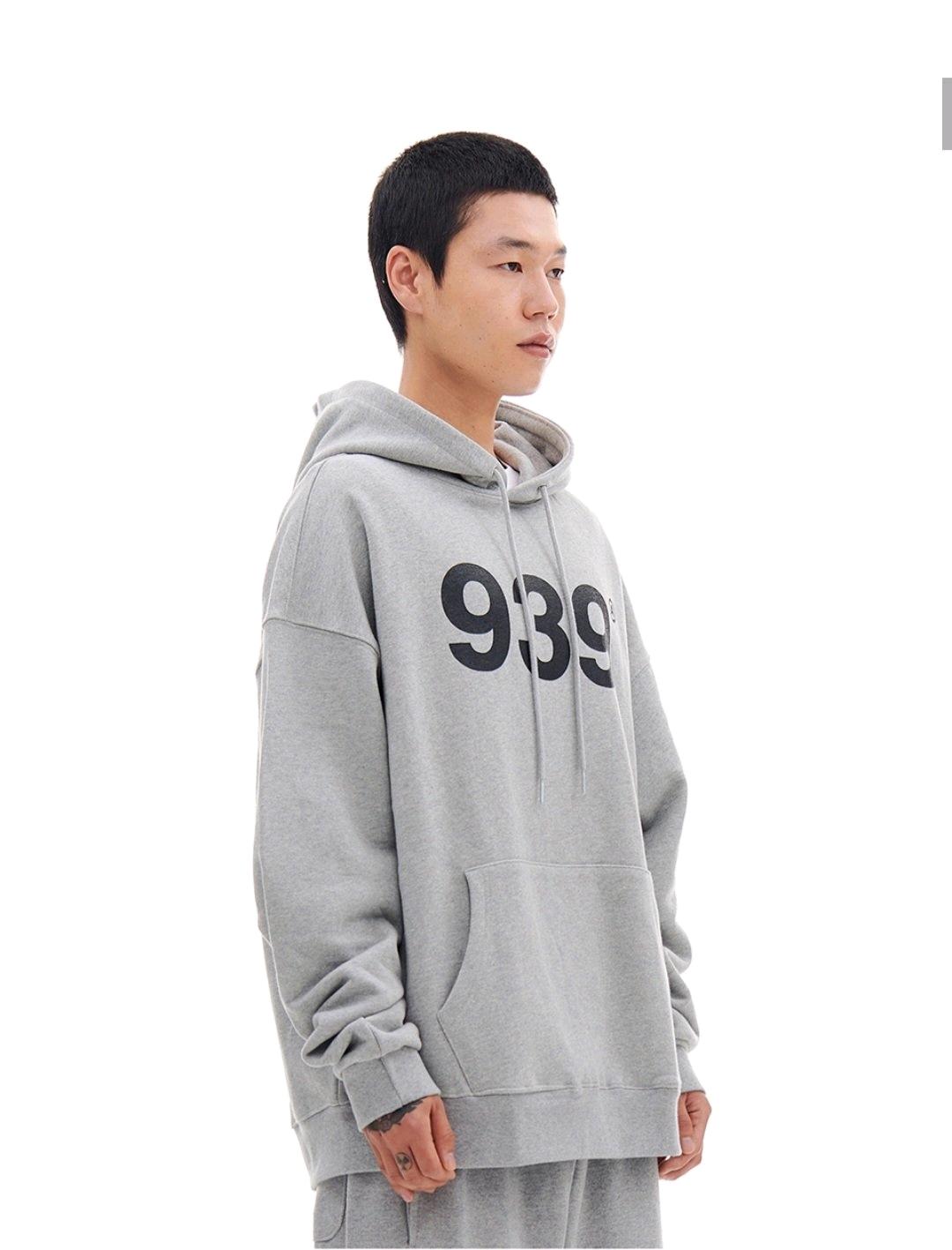 [새상품] 아카이브볼드 939 숫자 로고 회색 후드티(정가8.9) 4