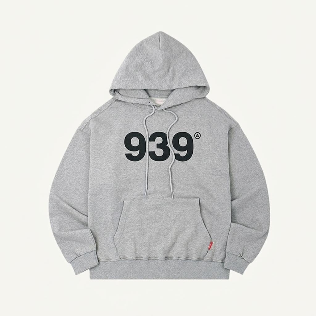 [새상품] 아카이브볼드 939 숫자 로고 회색 후드티(정가8.9) 1
