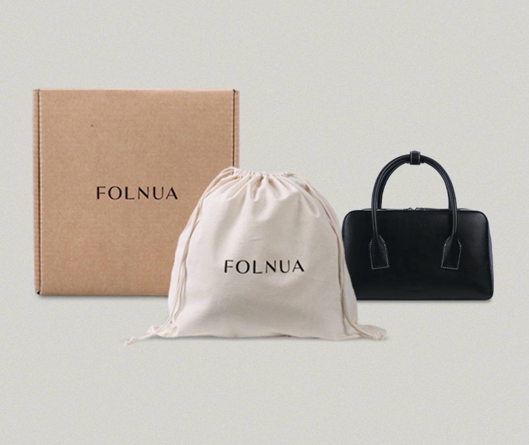 Pound bag Black - Stitch [folnua]  8