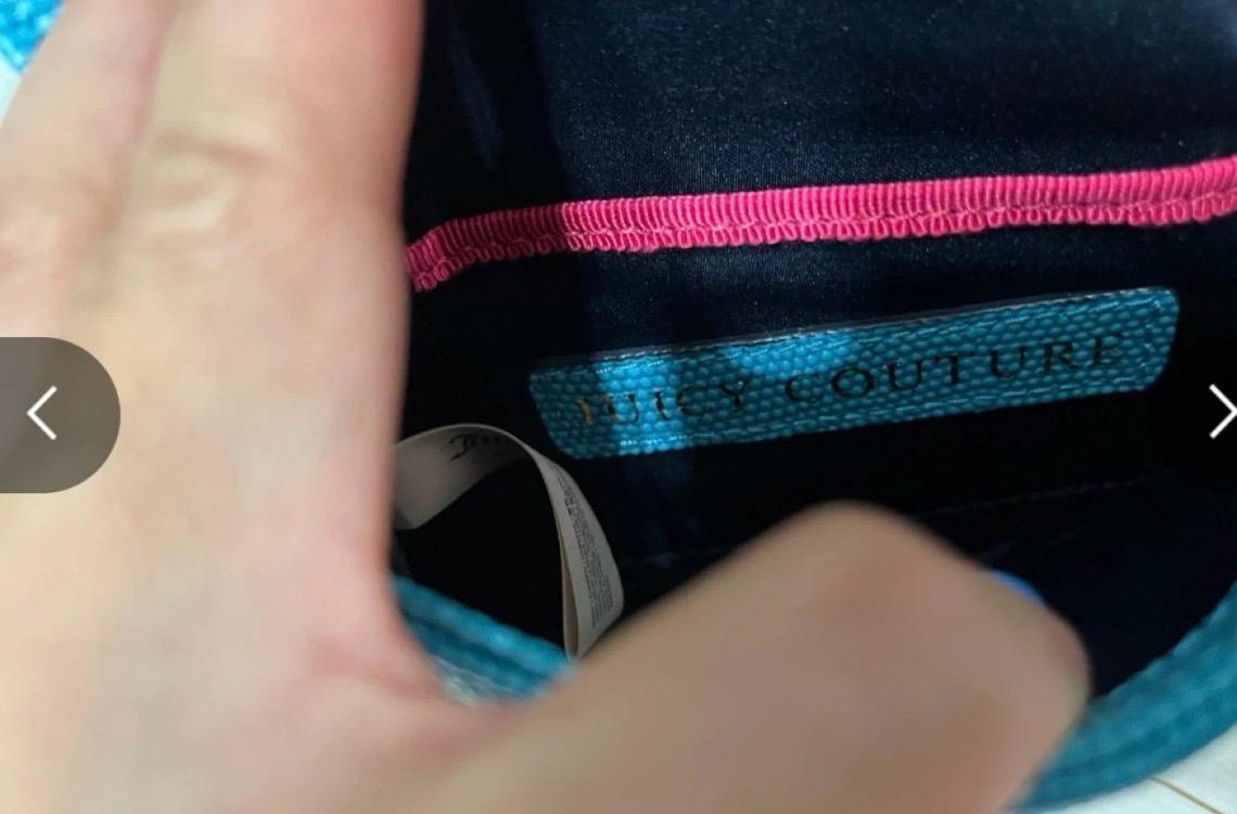 Juicy Couture 체인 숄더백 터키색 3