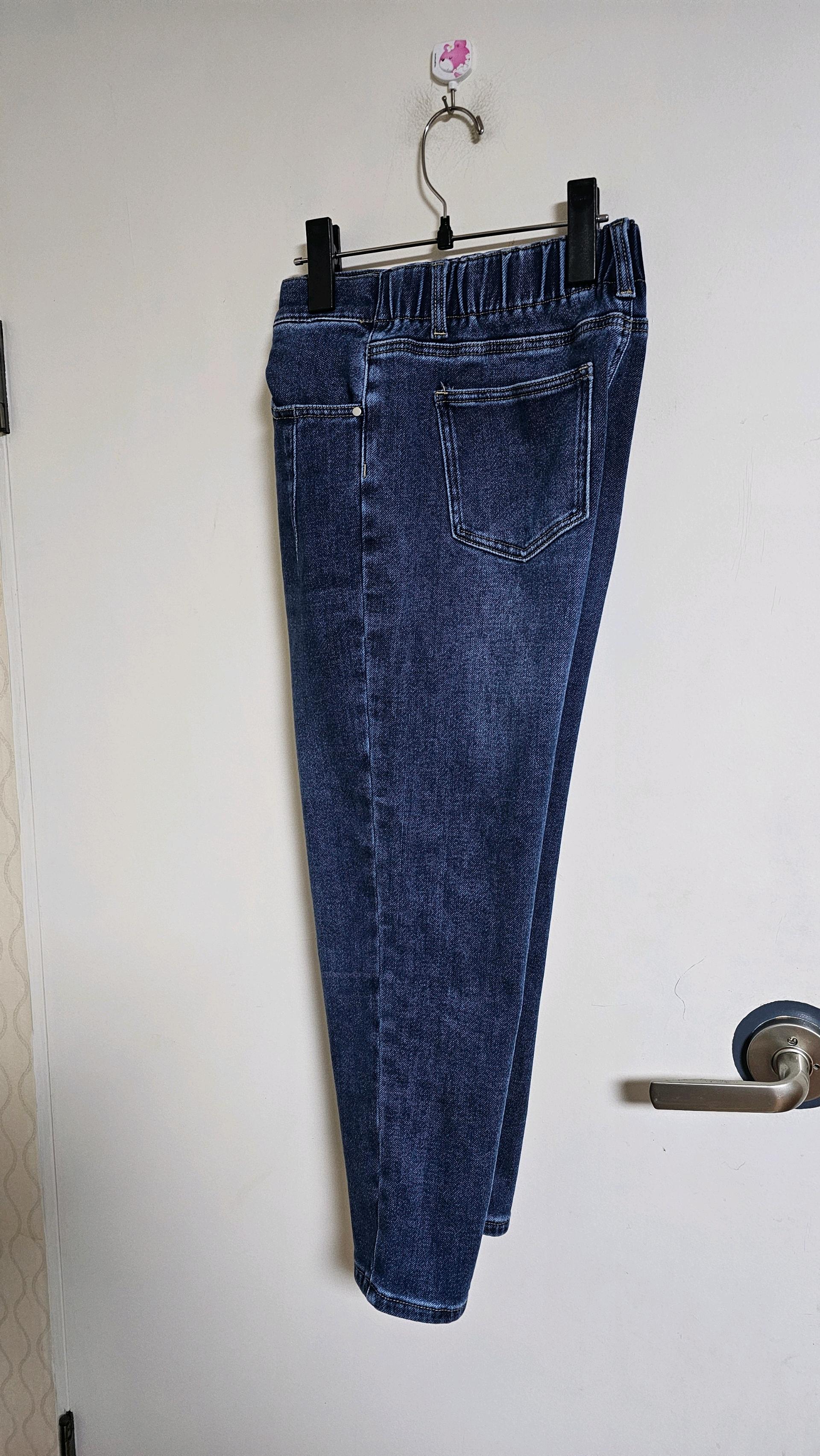 베네통 약기모 밴딩 청바지 4