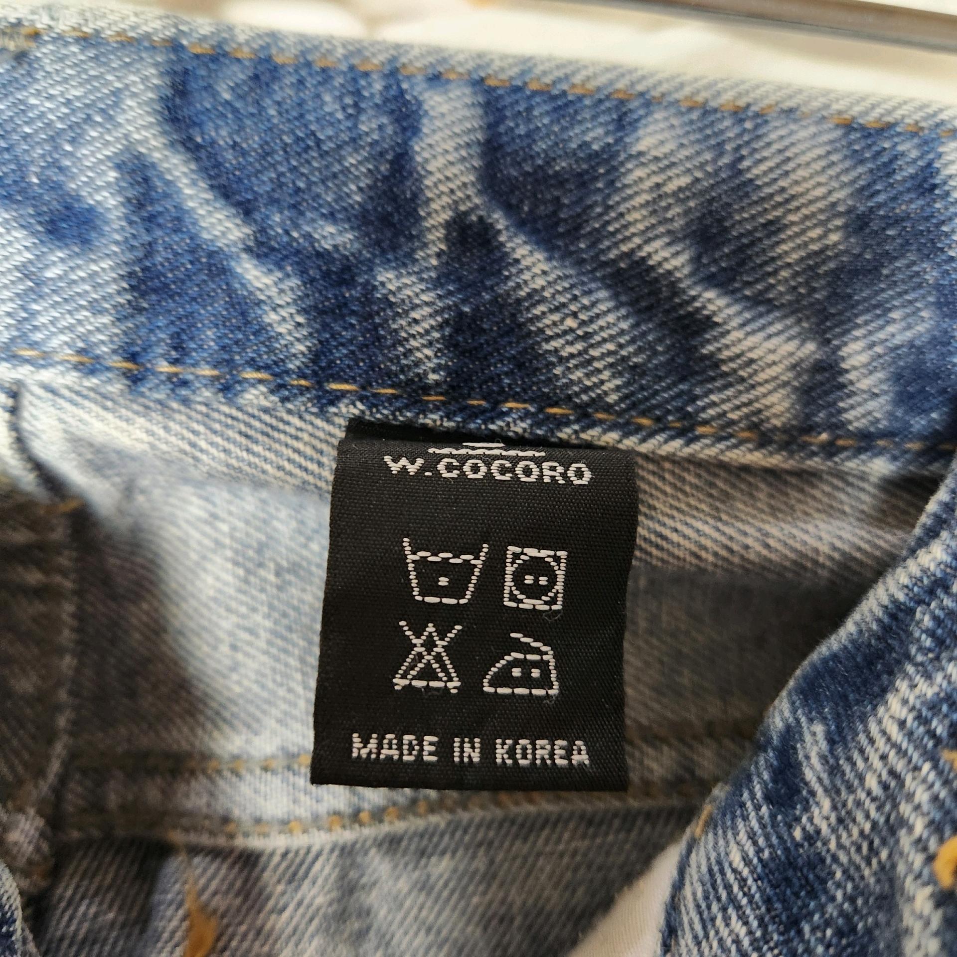 W.COCORO 데님 청바지 S사이즈 4