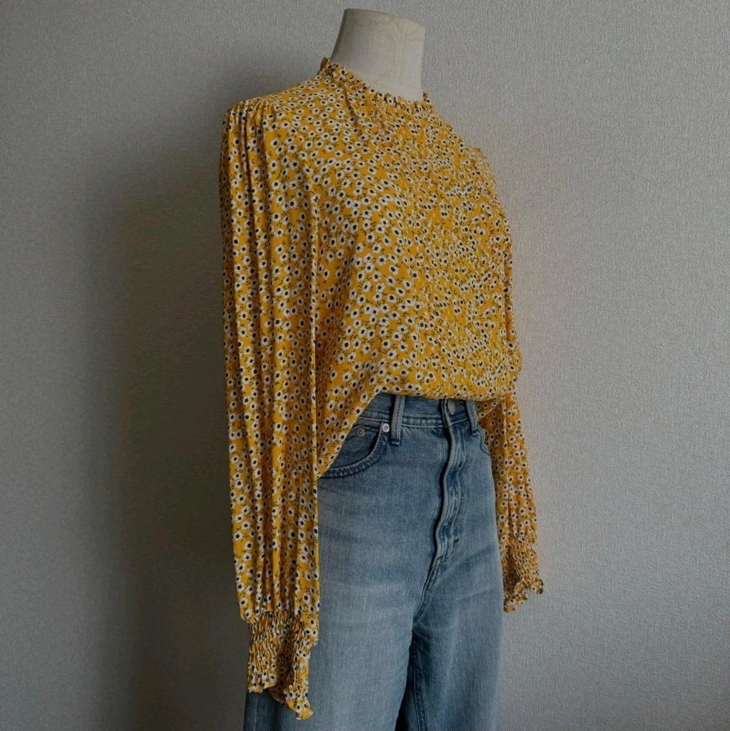 자라(ZARA) 데이지 플라워 블라우스 L 6