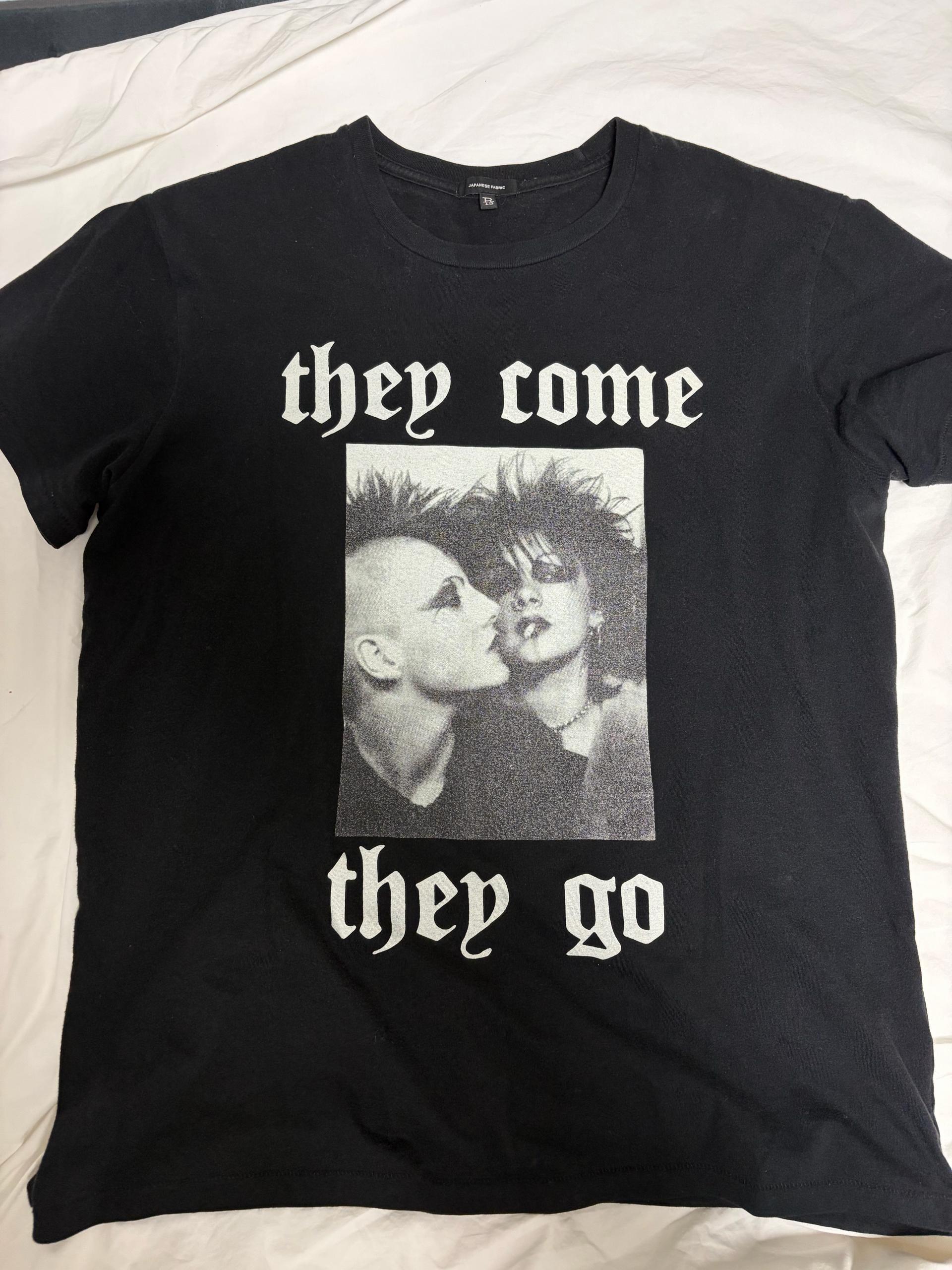 R13 They come they go 프린팅 티셔츠 size s 1