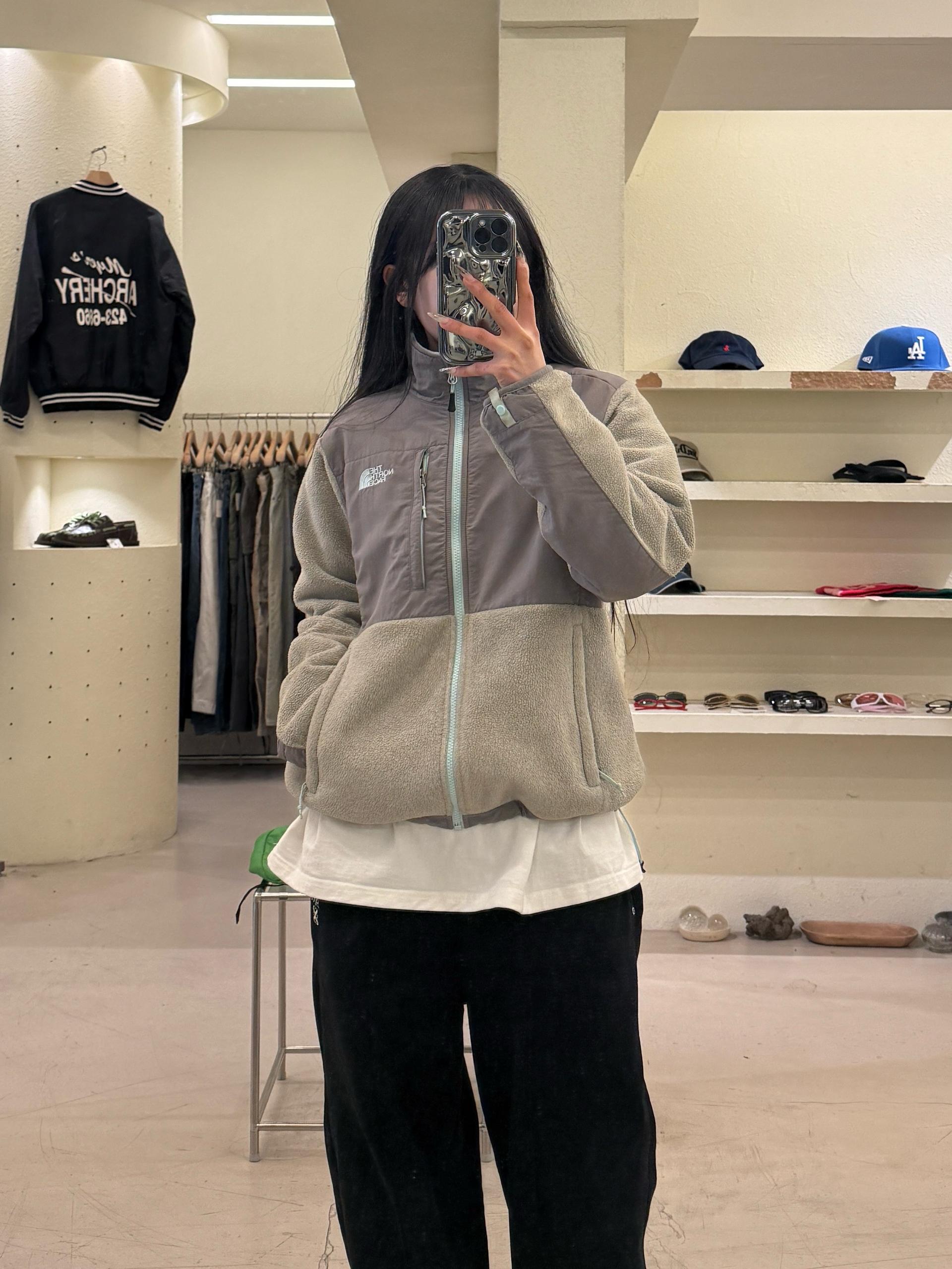 노스페이스 나일론 하이브리드 플리스 자켓 U1073 2