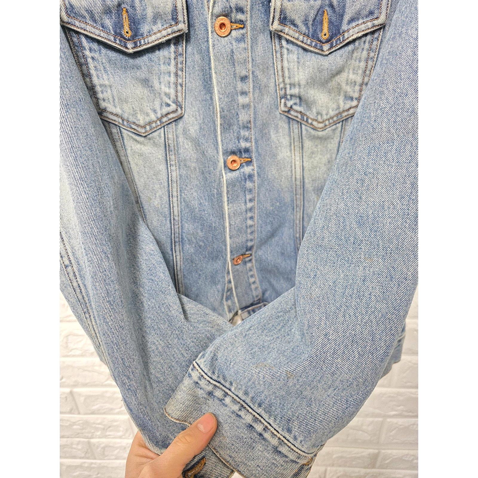 L 오프화이트 OFF WHITE 데님 자켓 청자켓 C125 4