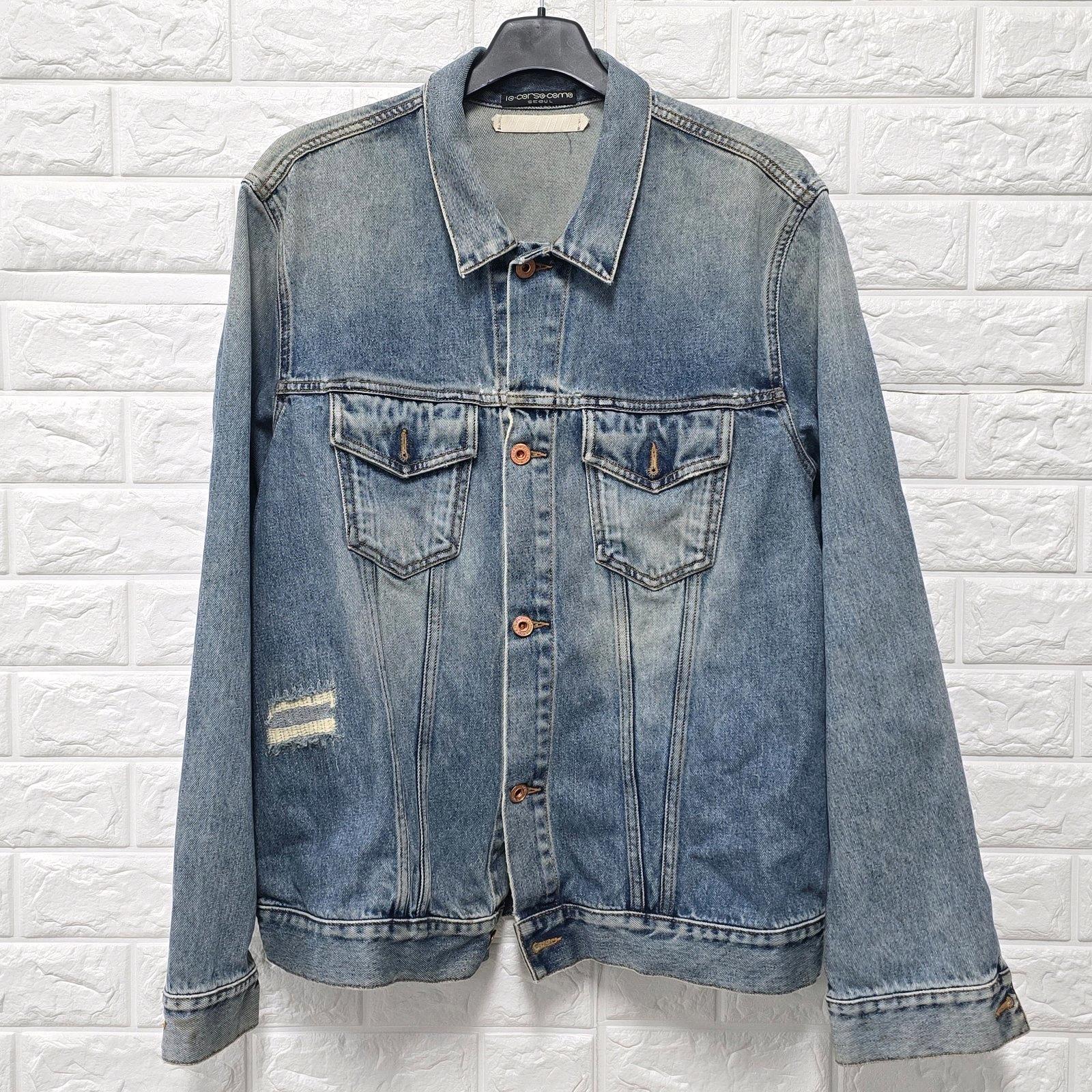 L 오프화이트 OFF WHITE 데님 자켓 청자켓 C125 2