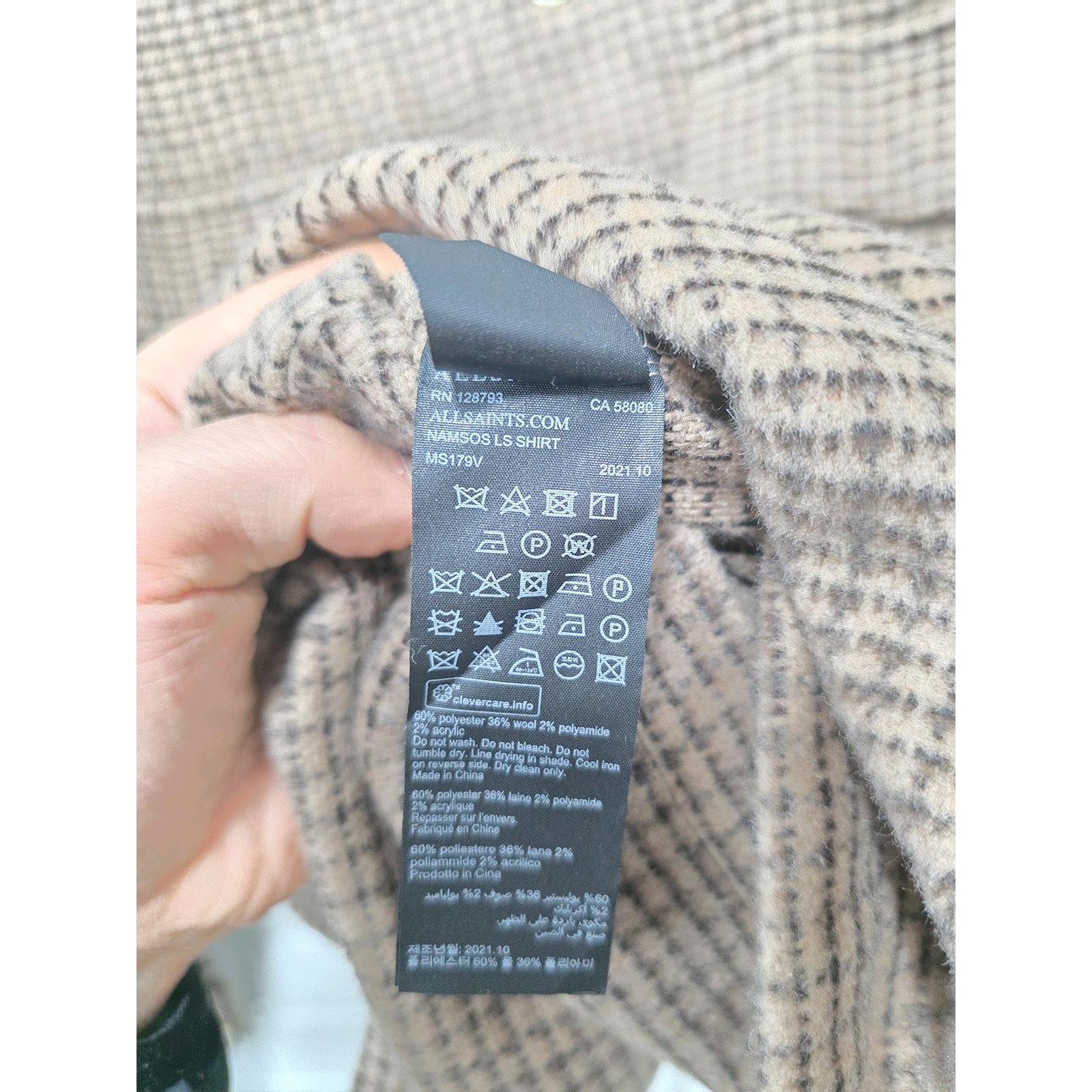 XL 21s 올세인츠 캐슬포드 셔츠 C165 4