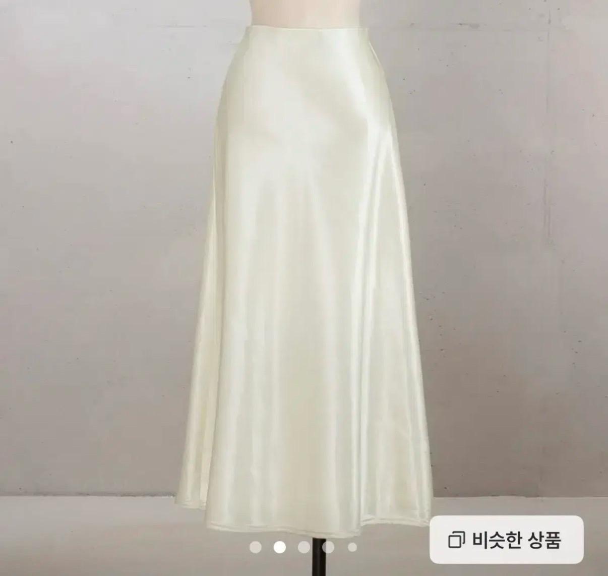 윈 새틴 기모밍크 글로시 스커트 2