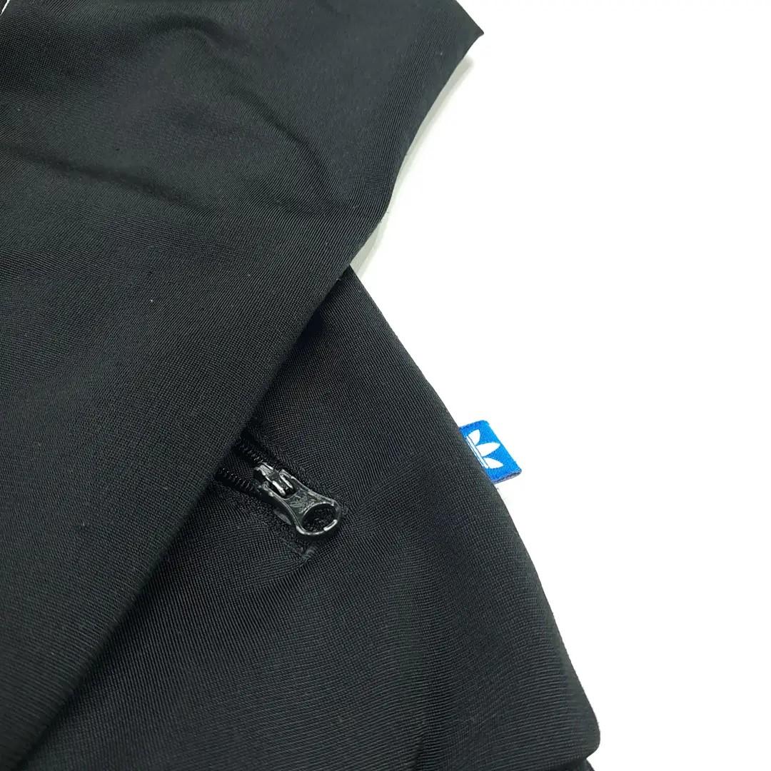 CN599 S 아디다스 폴리에스터 트레포일 블랙 자켓 아우터 7