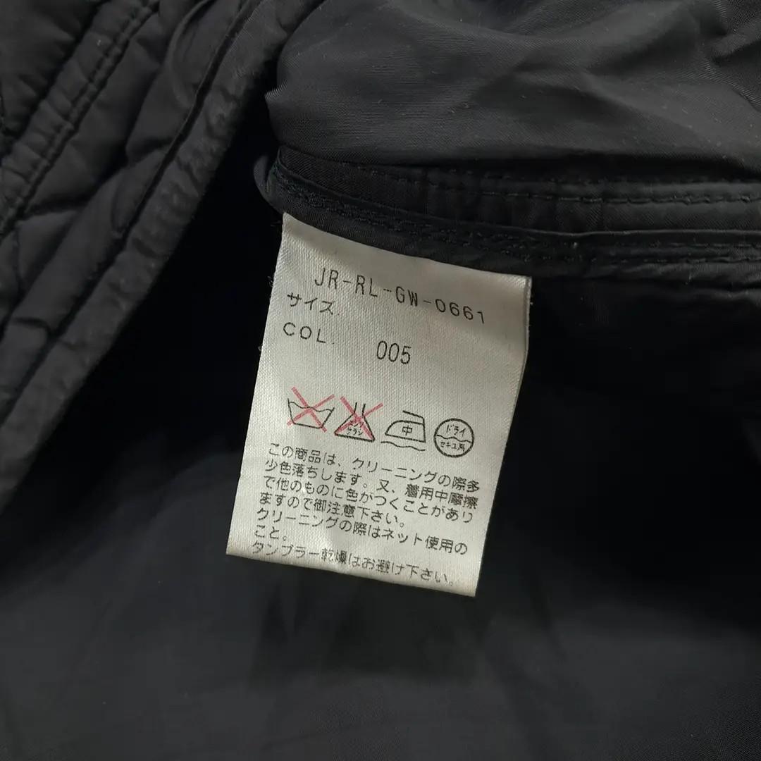 CN515 M 폴로 90s 일본판 퀼팅 건패치 블랙 자켓 아우터 7