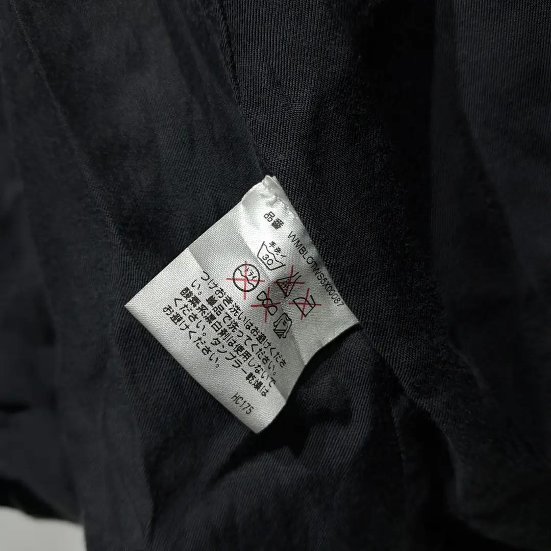 CN499 M 폴로 00s 일본판 코팅 벨티드하이넥 블랙 자켓 9
