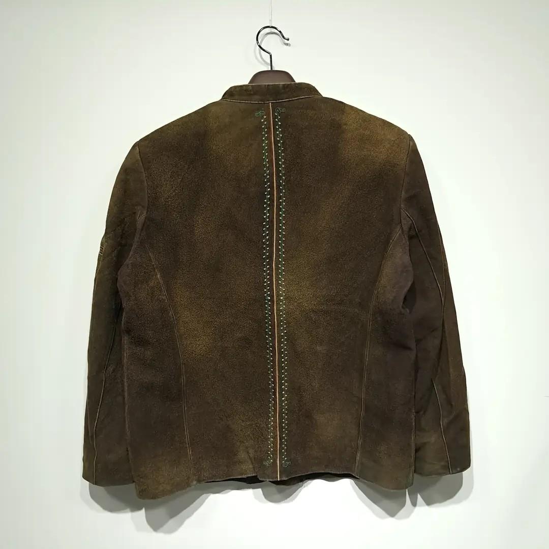 CN498 L 스피스앤웬스키 90s 독일판 스웨이드 올리브브라운 자켓 9