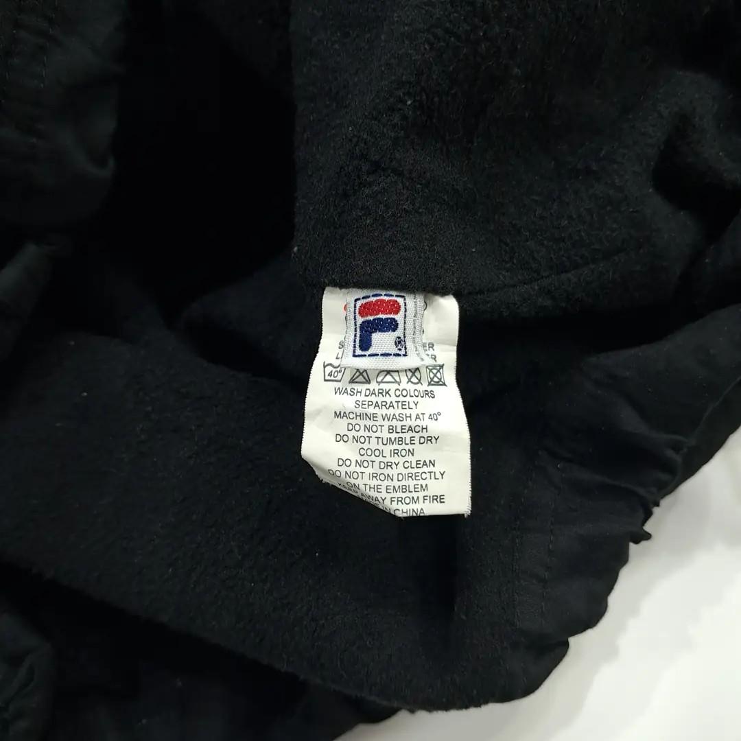 CN465 XL 필라 90s 플리스안감 하프집업 블랙 자켓 아우터 7