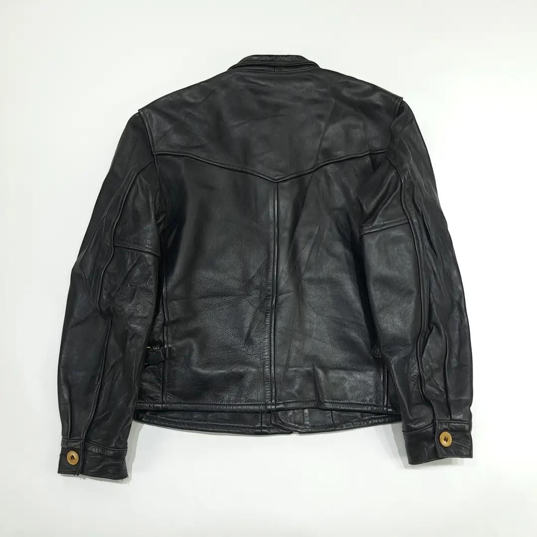 CN389 L 로스트월즈 90s 미국판 말가죽 웨스턴 블랙 자켓 아우터 8