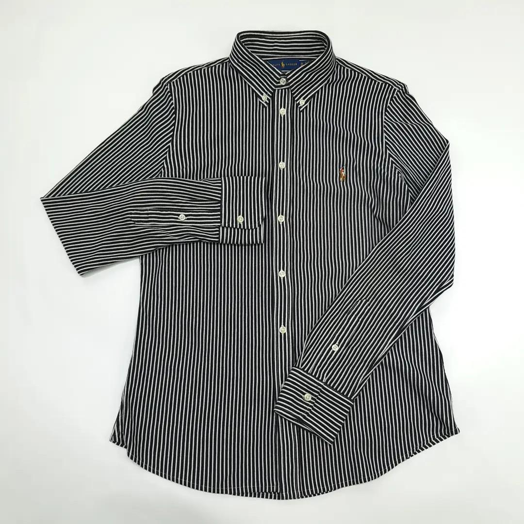 CN371 XL 폴로 코튼 스트라이프 네이비화이트 셔츠 남방 3