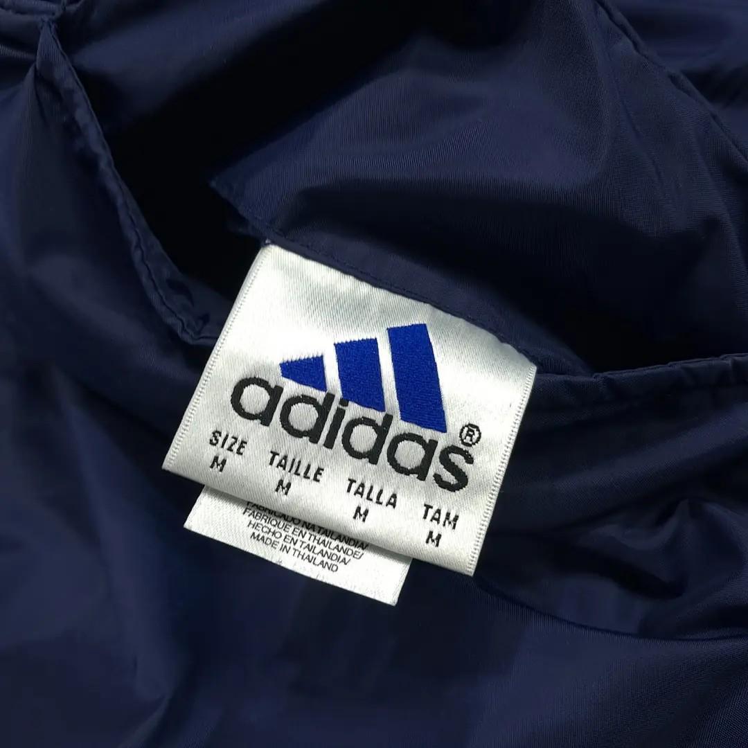 CN207 M 아디다스 90s 나일론 양면 자수 네이비옐로우 자켓 6