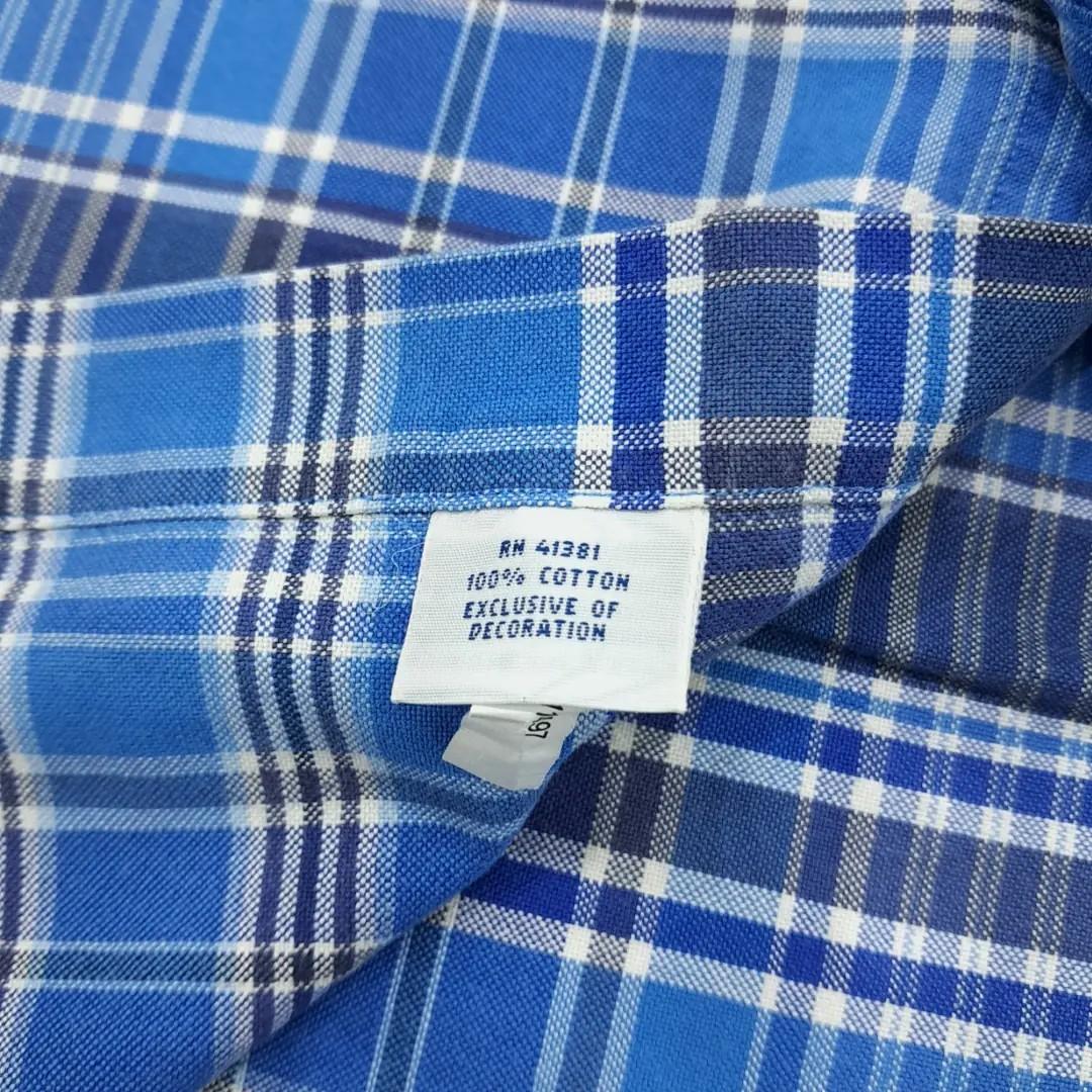 Cp069 2XL 폴로 코튼 멀티포니 체크 반팔 셔츠 남방 6