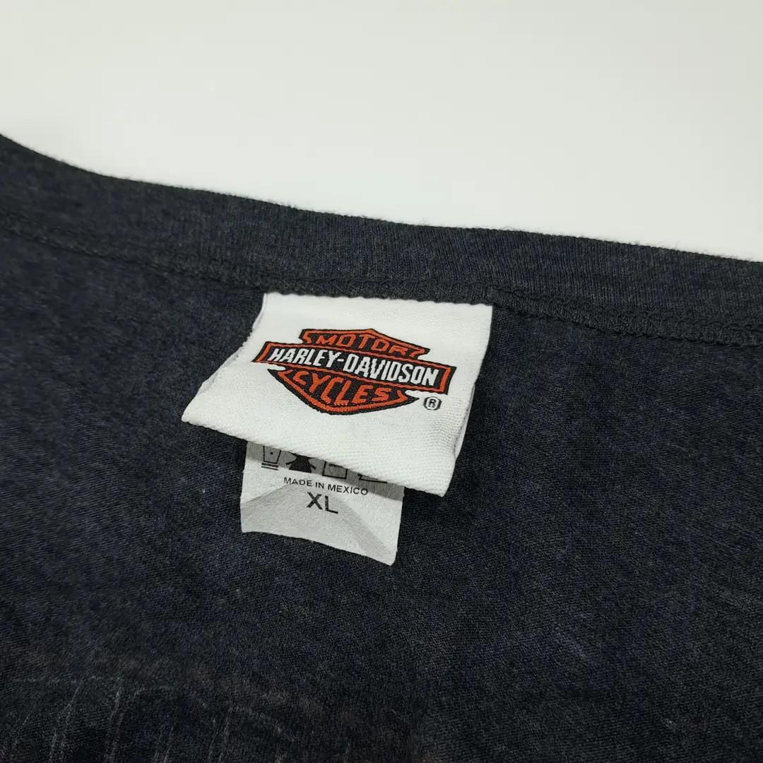 CL565 XL 할리데이비슨 00s 멕시코판 스모키마운틴 차콜 티셔츠 4