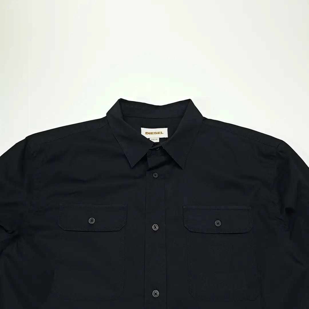 CL496 XL 디젤 00s 터키판 스판 모히칸 블랙 셔츠 남방 4
