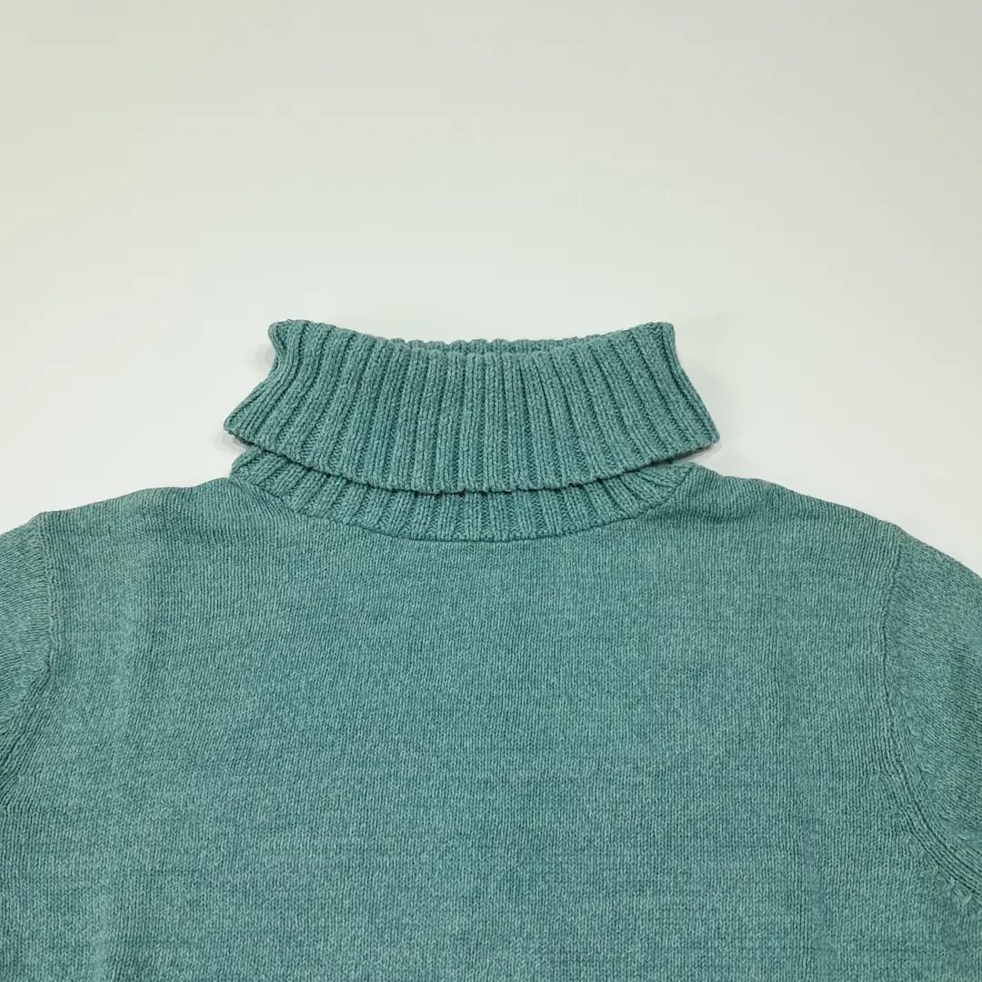 CL352 XL 엘엘빈 00s 터틀넥 민트그린 니트 스웨터 3