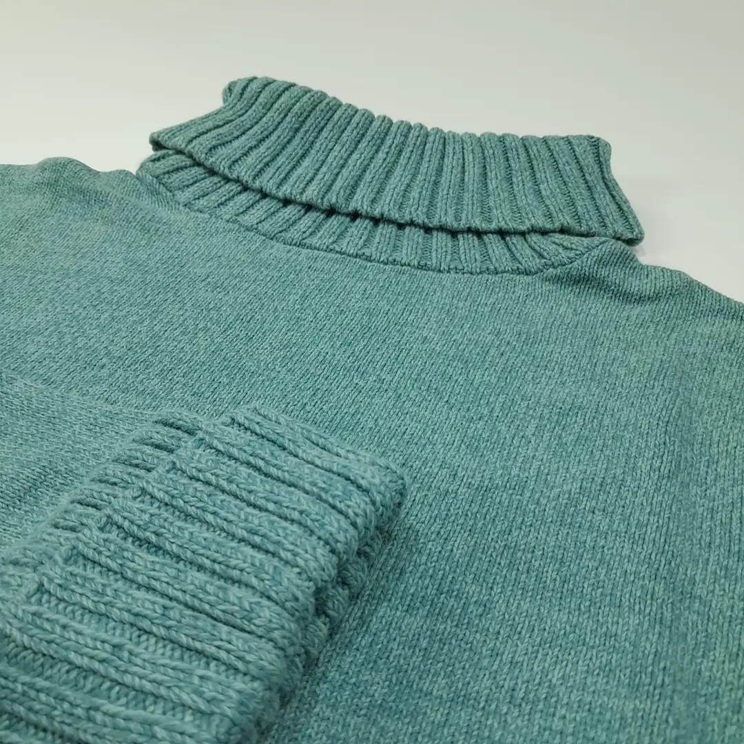 CL352 XL 엘엘빈 00s 터틀넥 민트그린 니트 스웨터 4