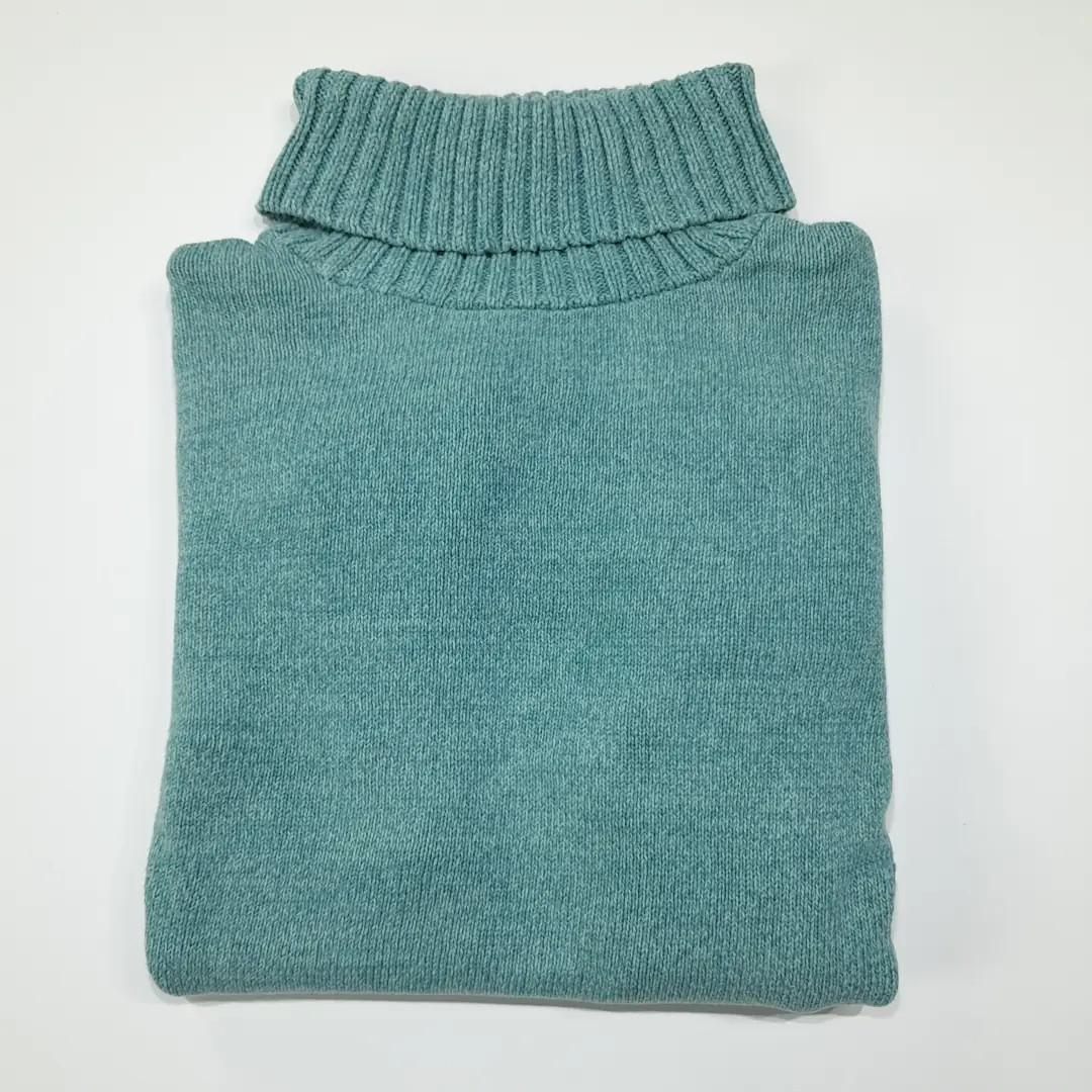 CL352 XL 엘엘빈 00s 터틀넥 민트그린 니트 스웨터 8