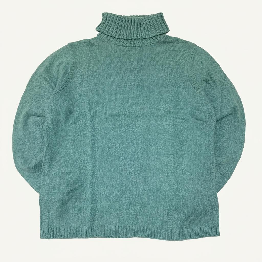 CL352 XL 엘엘빈 00s 터틀넥 민트그린 니트 스웨터 1