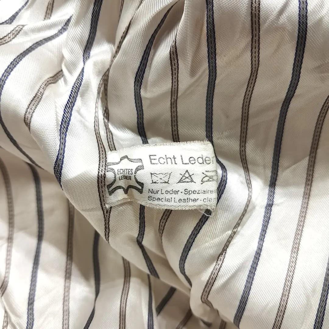 CL336 XL 아그반트폼피터 80s 독일판 가죽 오크잎 다크브라운 자켓 아우터 7
