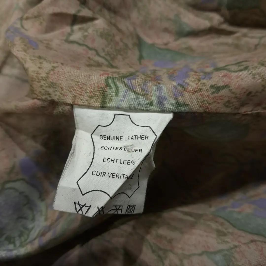 CL331 3XL 그린필드 80s 유럽판 가죽 자수 다크그린 자켓 아우터 6