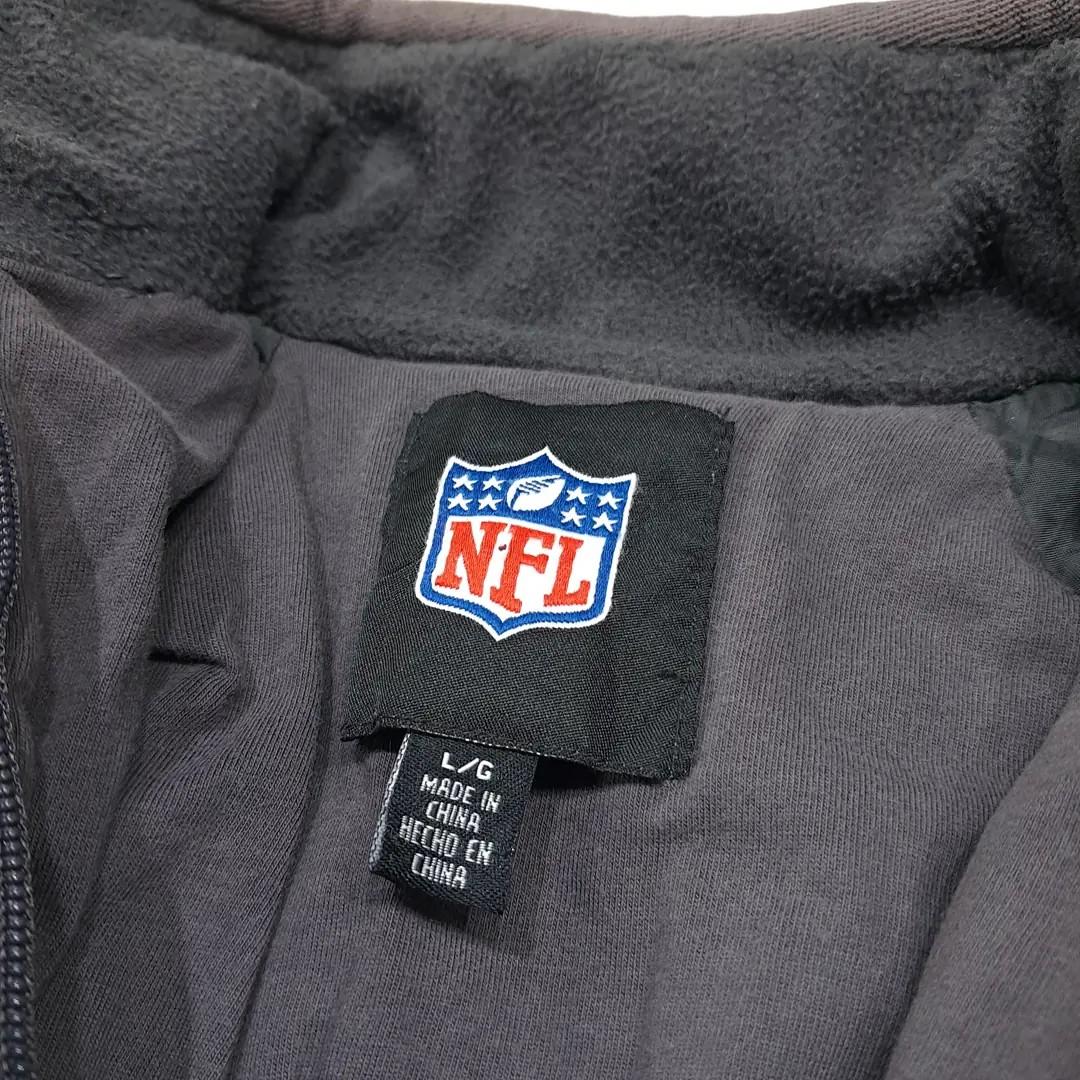 CL318 L NFL 00s 울 페어아일 차콜 니트 자켓 아우터 4