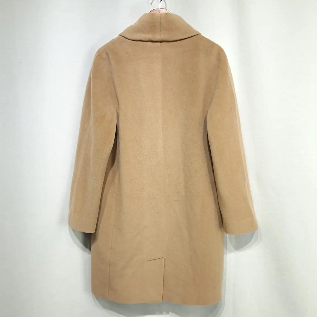 CL281 XL 막스마라 00s 이태리판 울캐시미어 숄칼라 카멜 코트 10
