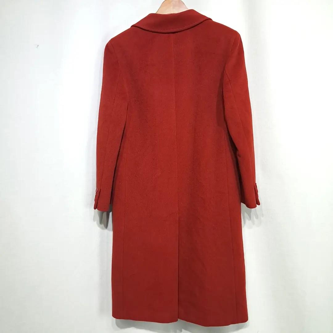 CL229 L 막스마라 90s 이태리판 앙고라울 실버라벨 레드 코트 11