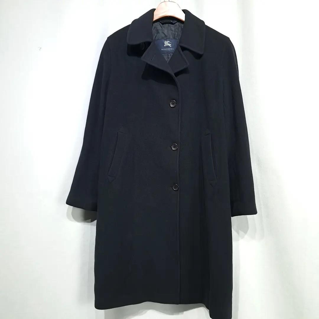 CL228 XL 버버리 00s 이태리판 램스울캐시미어 싱글 네이비 코트 2