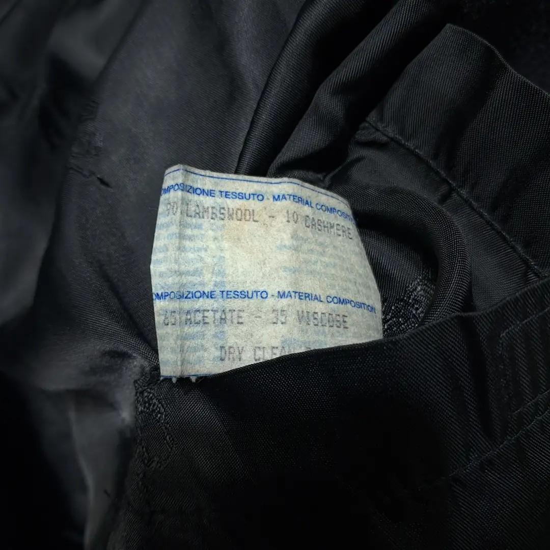 CL228 XL 버버리 00s 이태리판 램스울캐시미어 싱글 네이비 코트 8