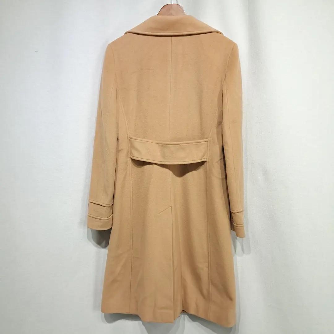 CL224 L 막스마라 90s 앙고라울 카멜 싱글 코트 3