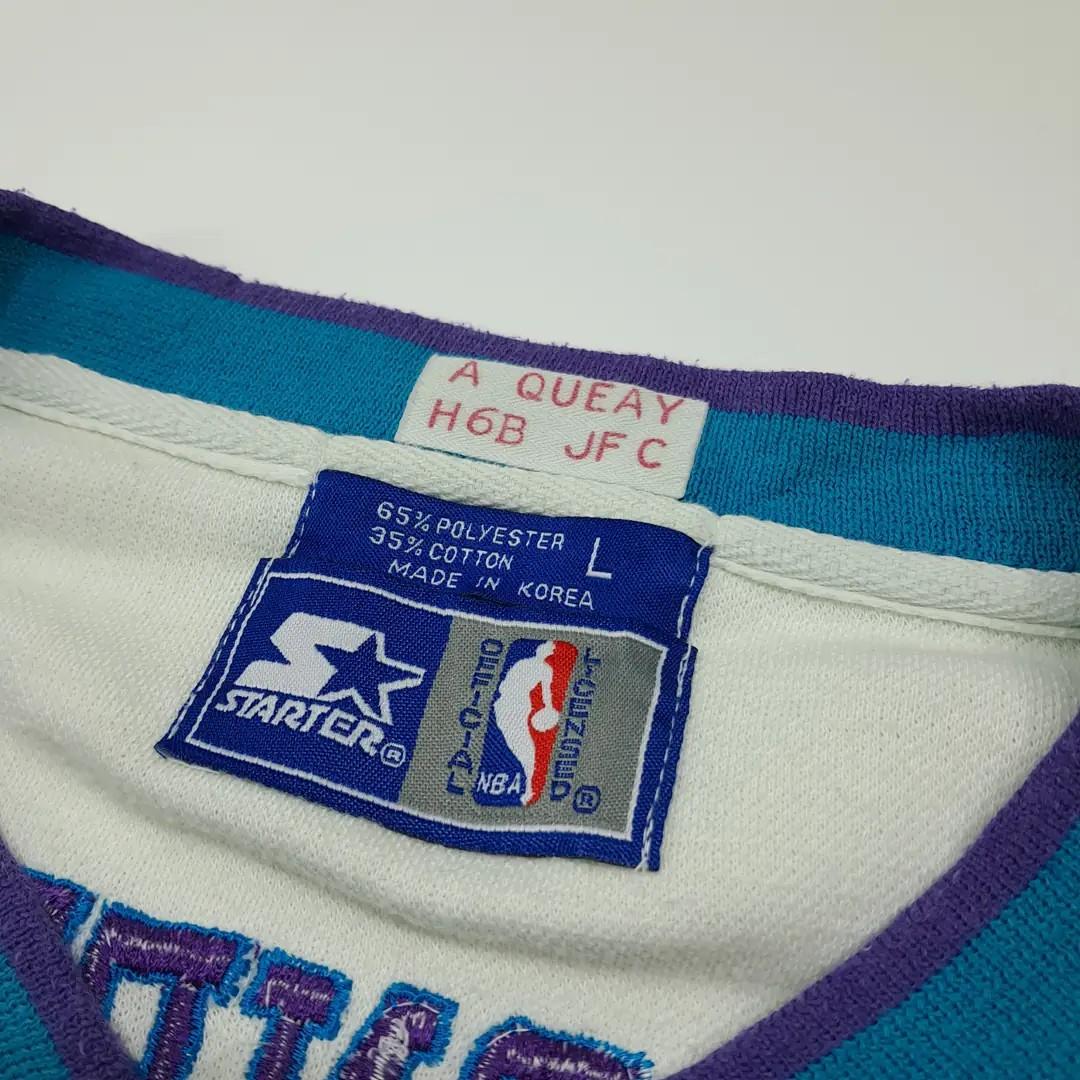 CL211 L 스타터 90s한국판 NBA 샬럿호네츠 틸 하키스웨터 4