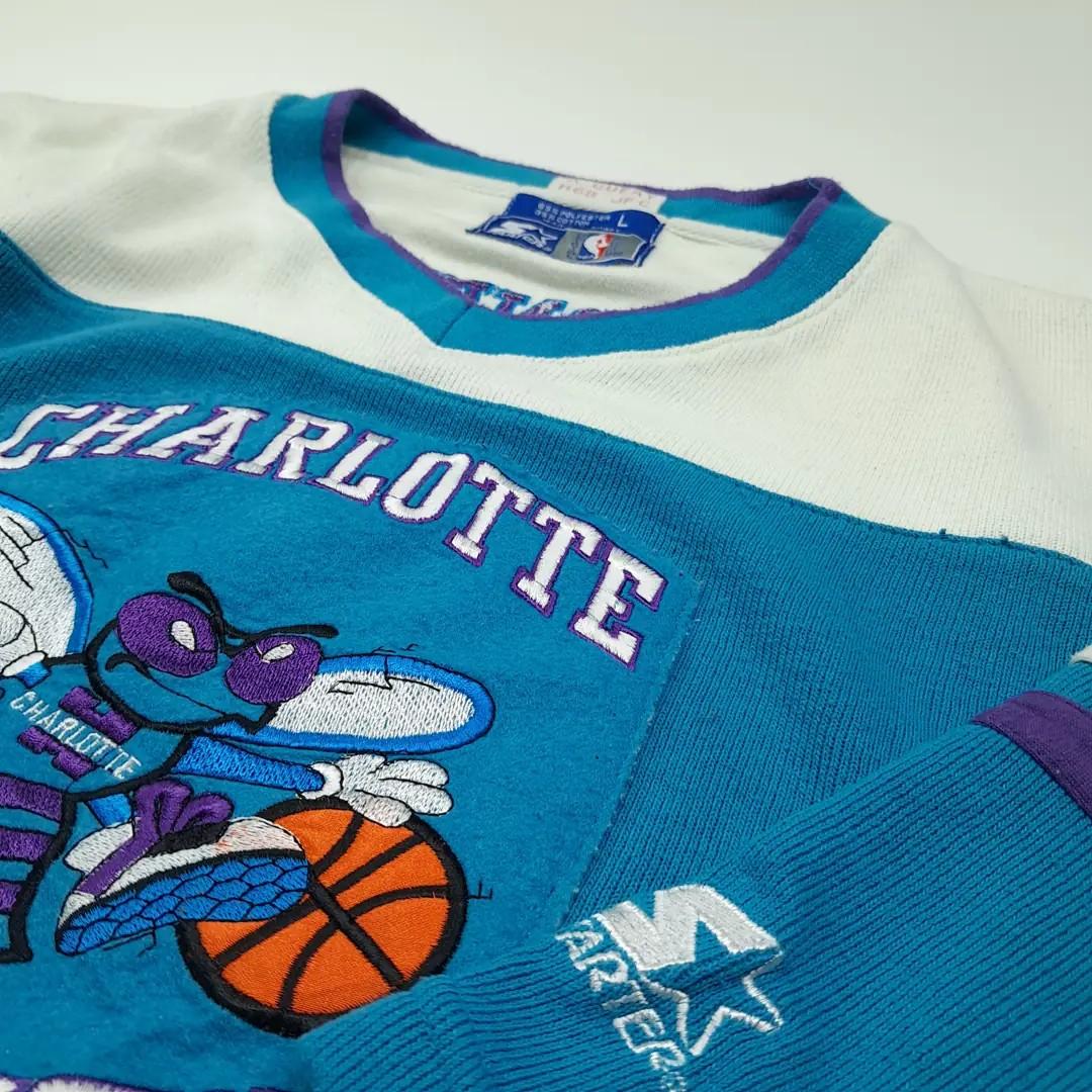 CL211 L 스타터 90s한국판 NBA 샬럿호네츠 틸 하키스웨터 5