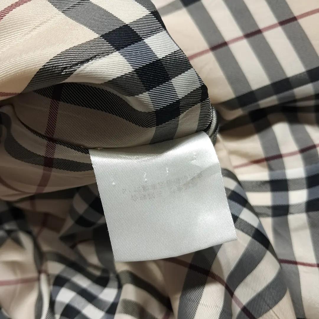 CN985 L 버버리 00s 울 래글런 히든버튼 카멜 코트 8