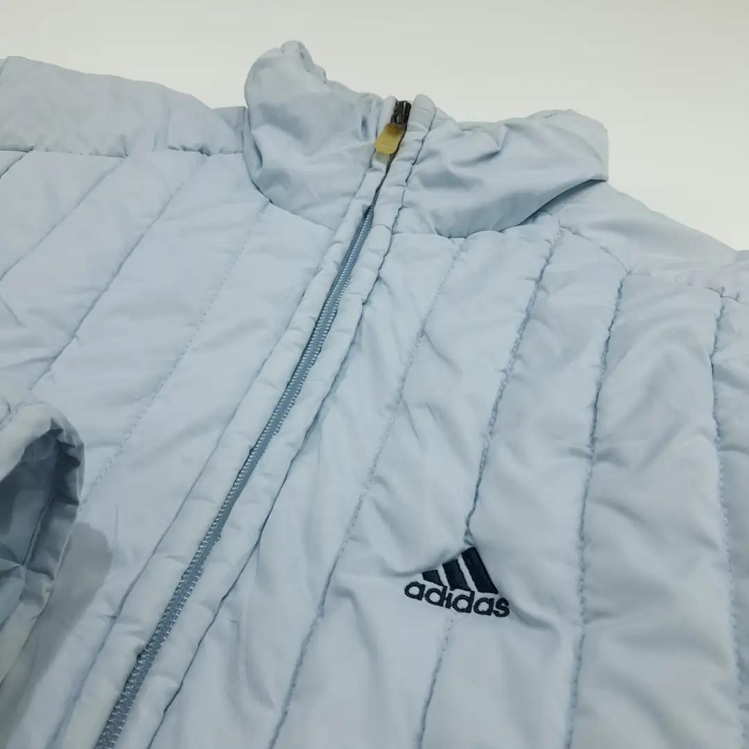 CN931 M 아디다스 00s 퀼팅 라이트블루 자켓 아우터 7