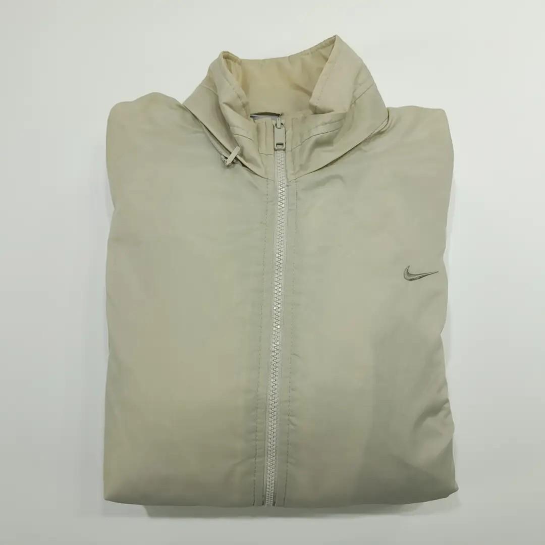 CN933 S 나이키 90s 나일론 등판빅스우시자수 베이지 자켓 아우터 3