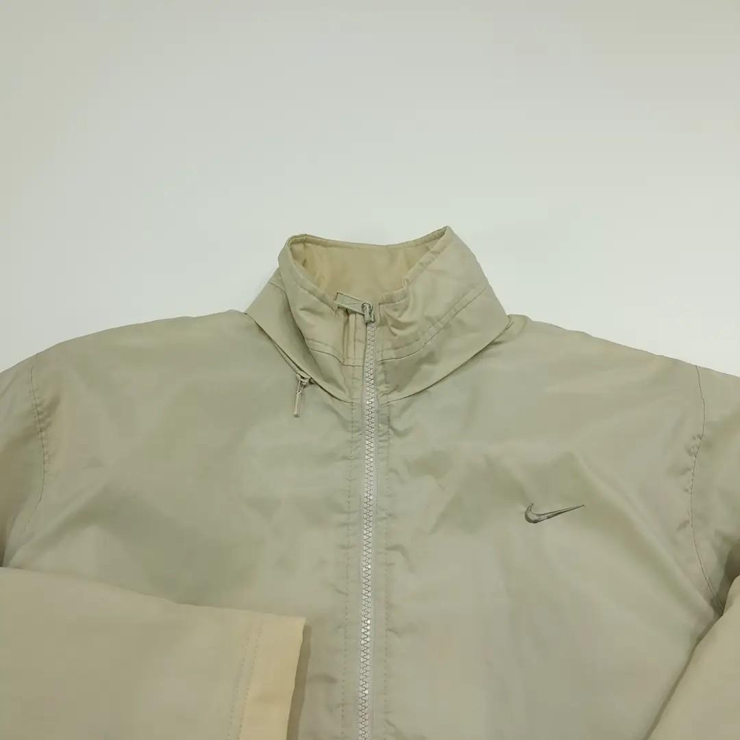 CN933 S 나이키 90s 나일론 등판빅스우시자수 베이지 자켓 아우터 5