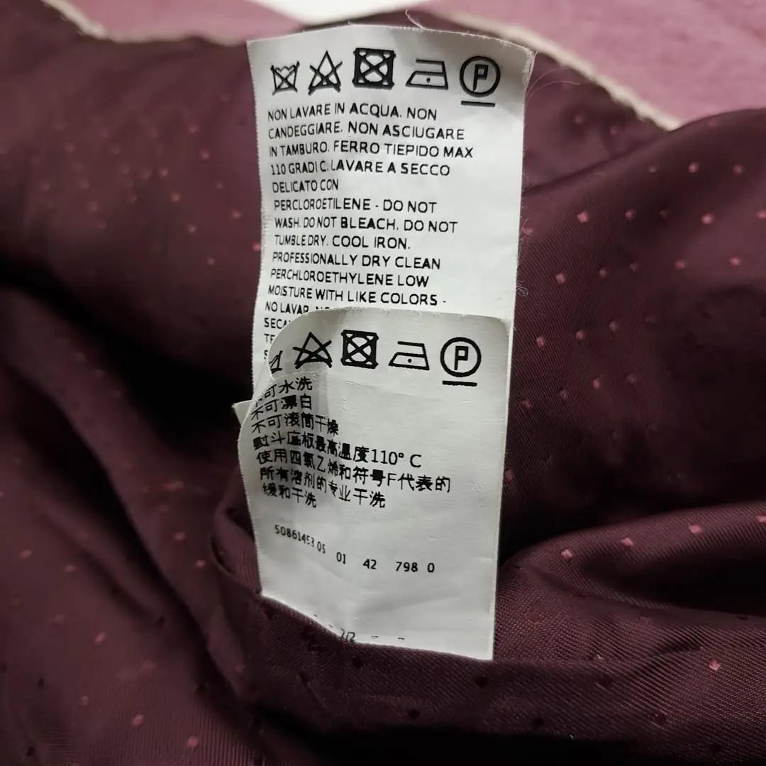 CN800 L 막스마라 일본판 울알파카 싱글 핑크 코트 11