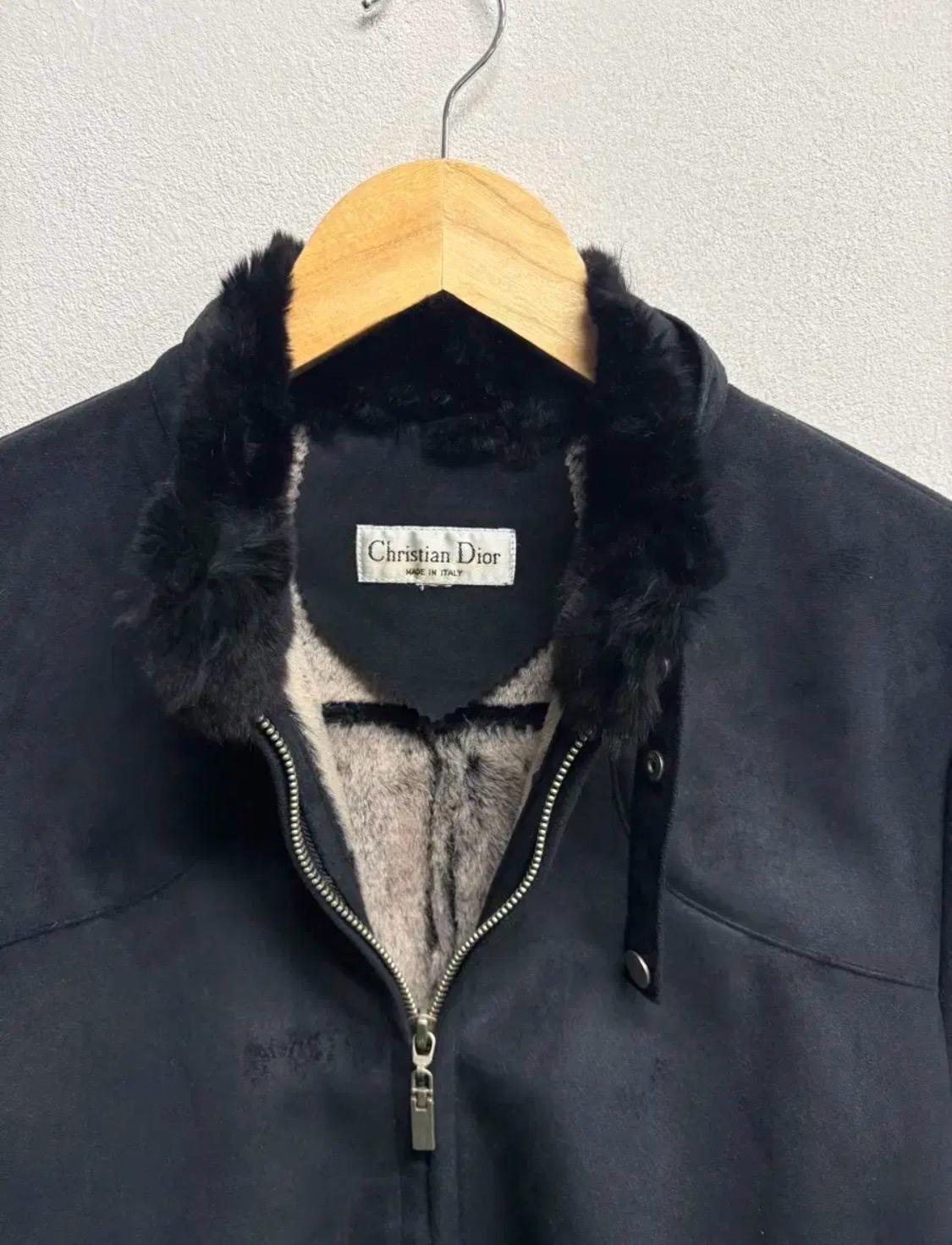 크리스찬 디올 Dior 무스탕 자켓 S 7