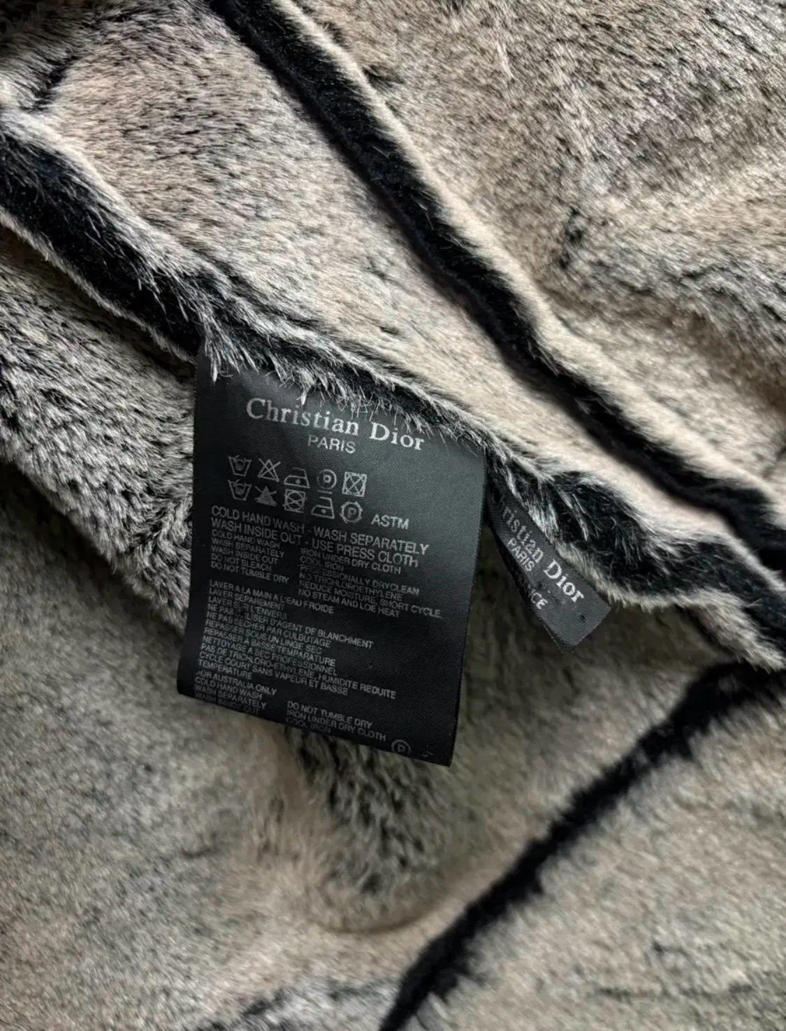 크리스찬 디올 Dior 무스탕 자켓 S 8