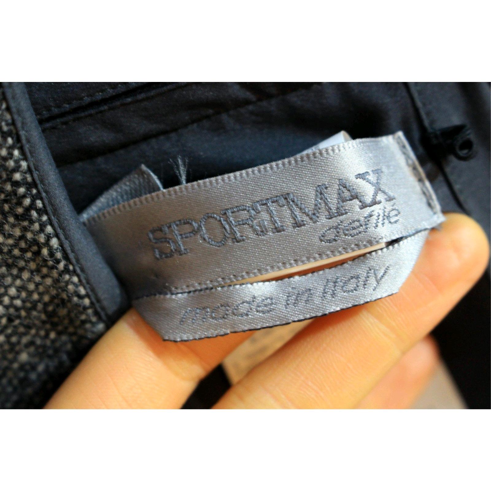 S sportmax 막스마라 퓨어라나울 모직 원피스 3