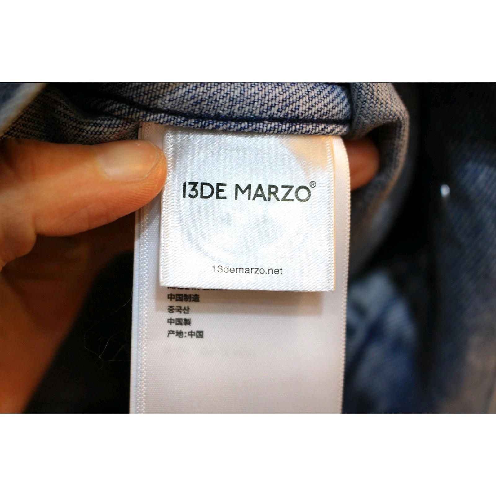새상품 XL 13 de marzo 곰돌이 연청 데님자켓 4